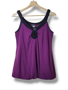 Vintage Y2K Volume One Bubble Hem Tank Top Size L